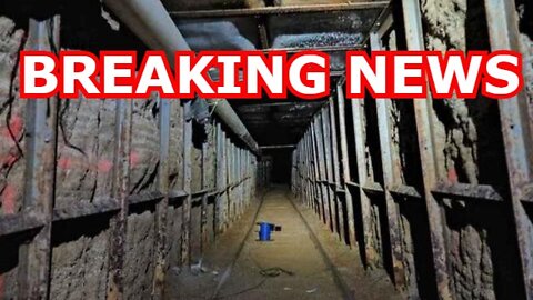 BREAKING: BORDER OFFICIALS FIND DRUG TUNNEL CONNECTING SAN DIEGO TO MEXICO