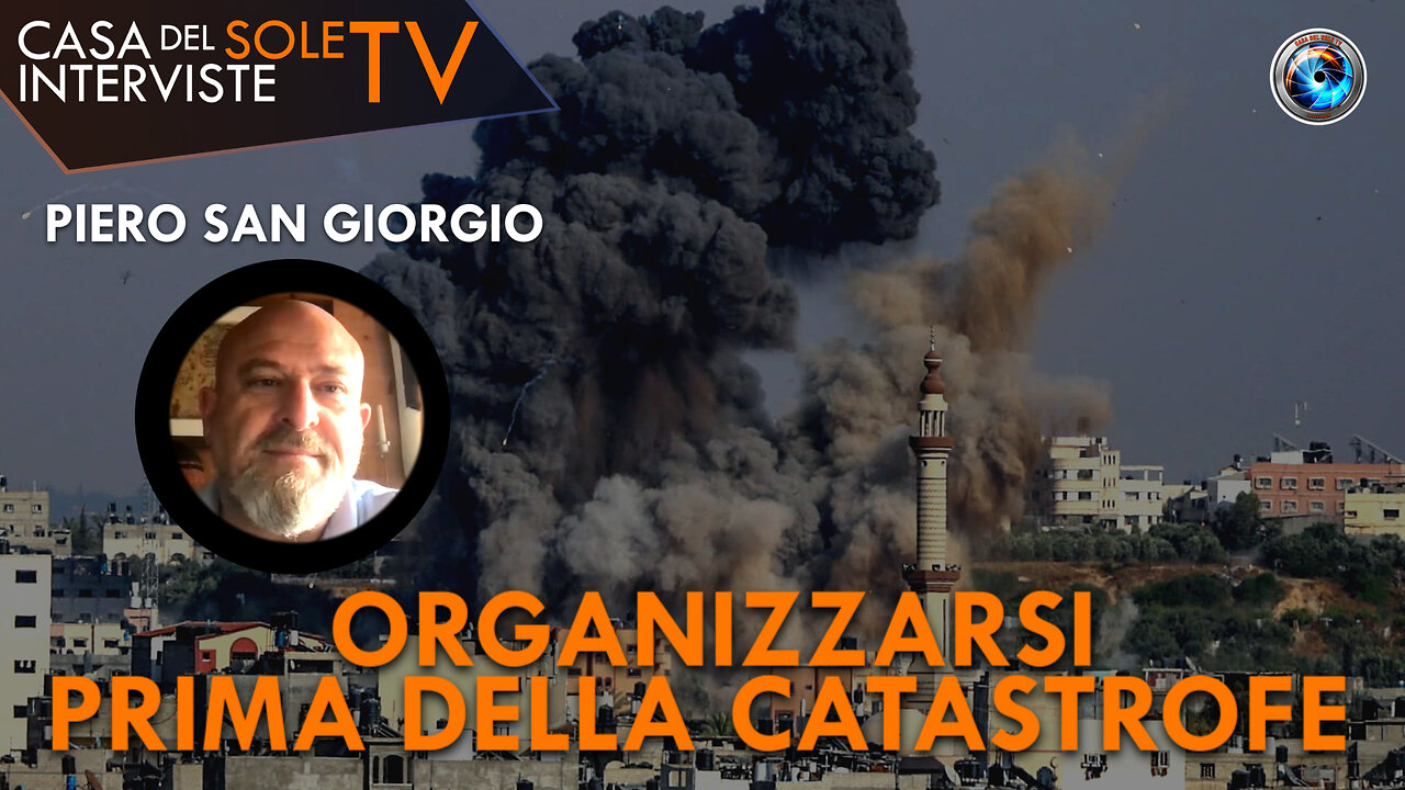 Piero San Giorgio: organizzarsi prima della catastrofe