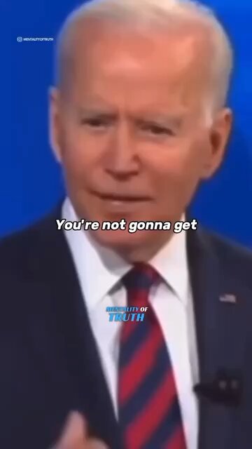 Lol Biden is out there