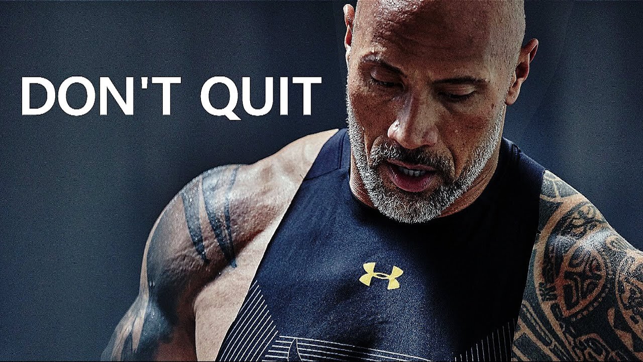 DON'T QUIT - Powerful Motivational Speech