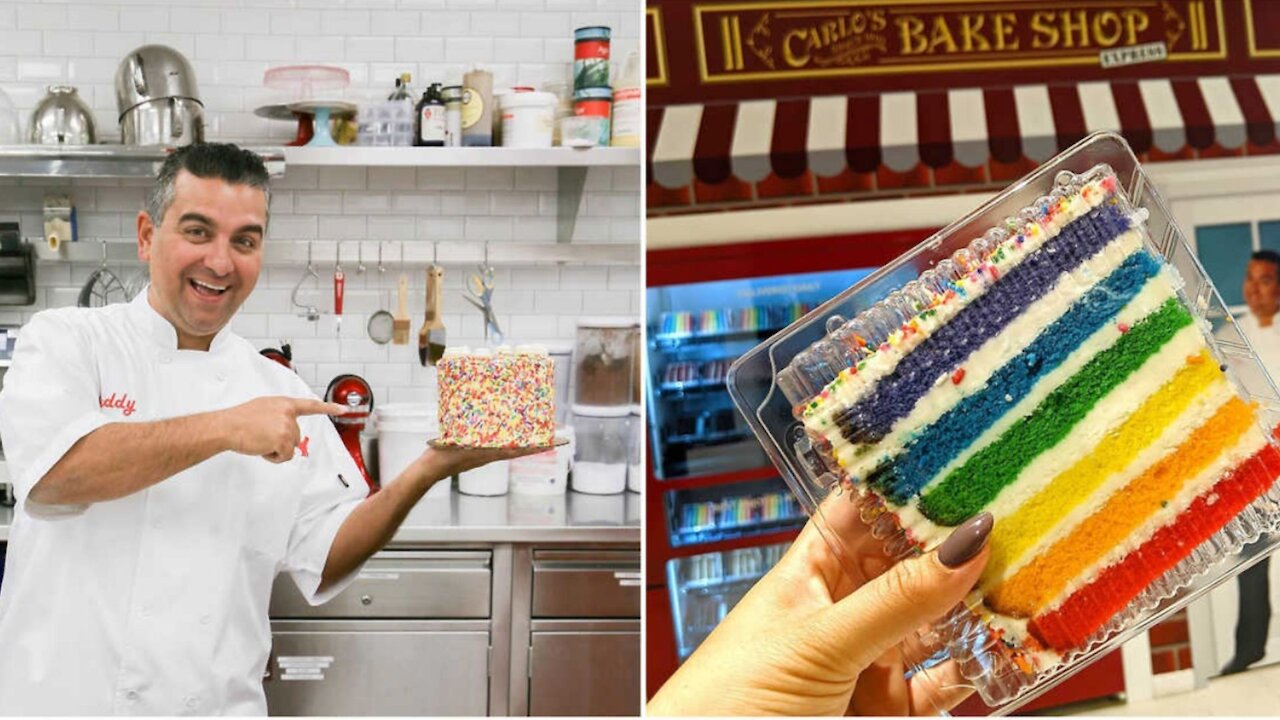 The 'Cake Boss' Bake Shop Finally Arrived In Ottawa With 3 Dessert Vending Machines