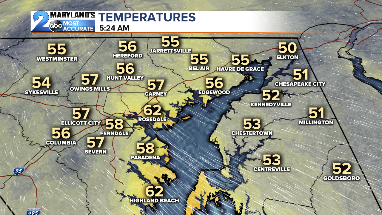 Above Normal Temps