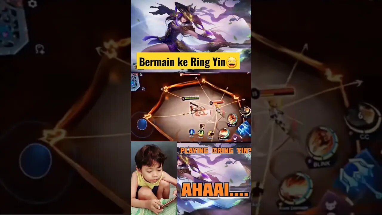 Main-Main di Ring Yin itu Menyenangkan😀#razimaruyama #mobilelegend #memes #fanny#yin