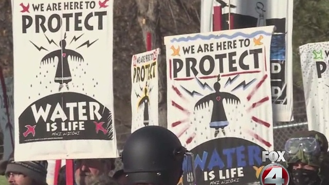 North Dakota access pipeline protesters facing charges