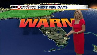More shorts and flip-flop weather!