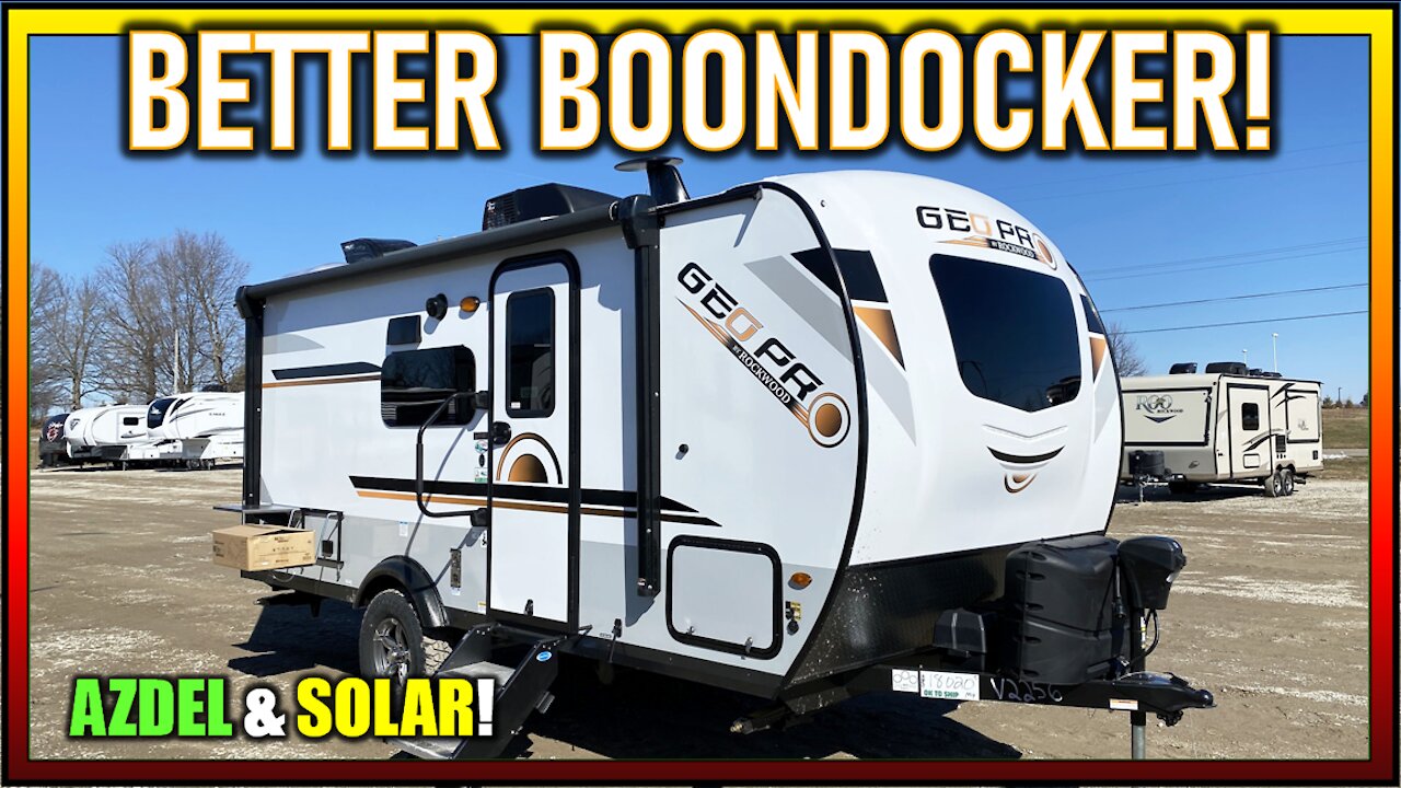 Beautiful Boondocking Bunkhouse! 2021 Rockwood Geo Pro 19BH