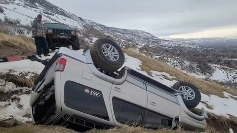 4 Runner Rollover Survives!!