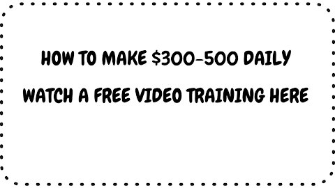 FREE TRAINING:"How to Earn a 6-Figure Side-Income Online" CLICK ON THE LICK IN THE DESCRIPTION