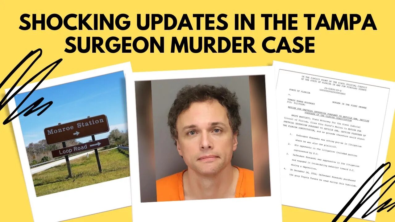 Shocking New Details On Attorney Murder Allegedly By Tampa Bay Plastic Surgeon -- ATTORNEY EXPLAINS