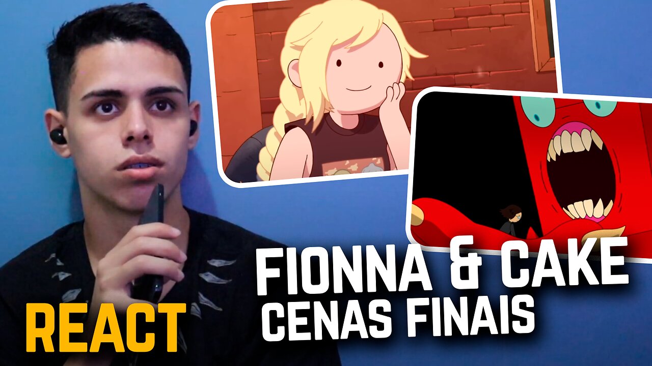 COMO FOI O FINAL DE HORA DE AVENTURA: COM FIONNA E CAKE - REACT