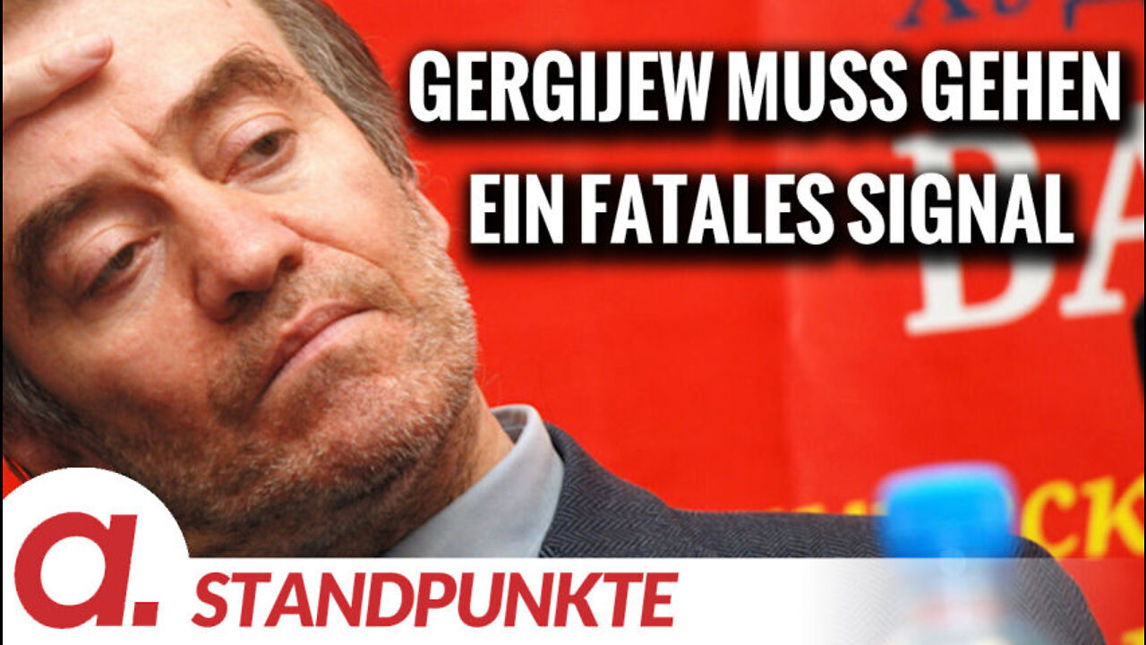 Gergijew muss gehen – ein fatales Signal | Von Ulrich Teusch