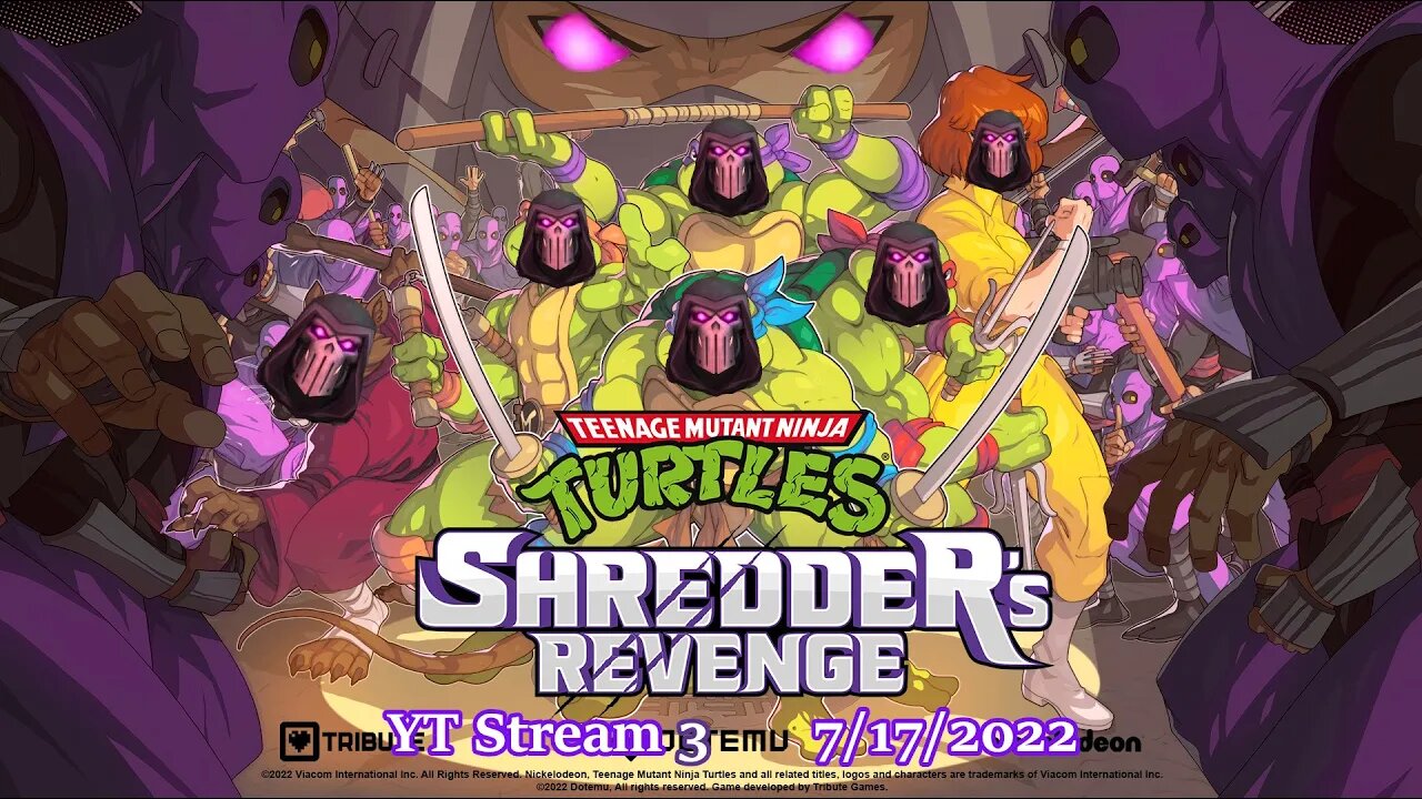 Live Stream 3 - TMNT Shredder's Revenge and Cuphead (7/17/2022)