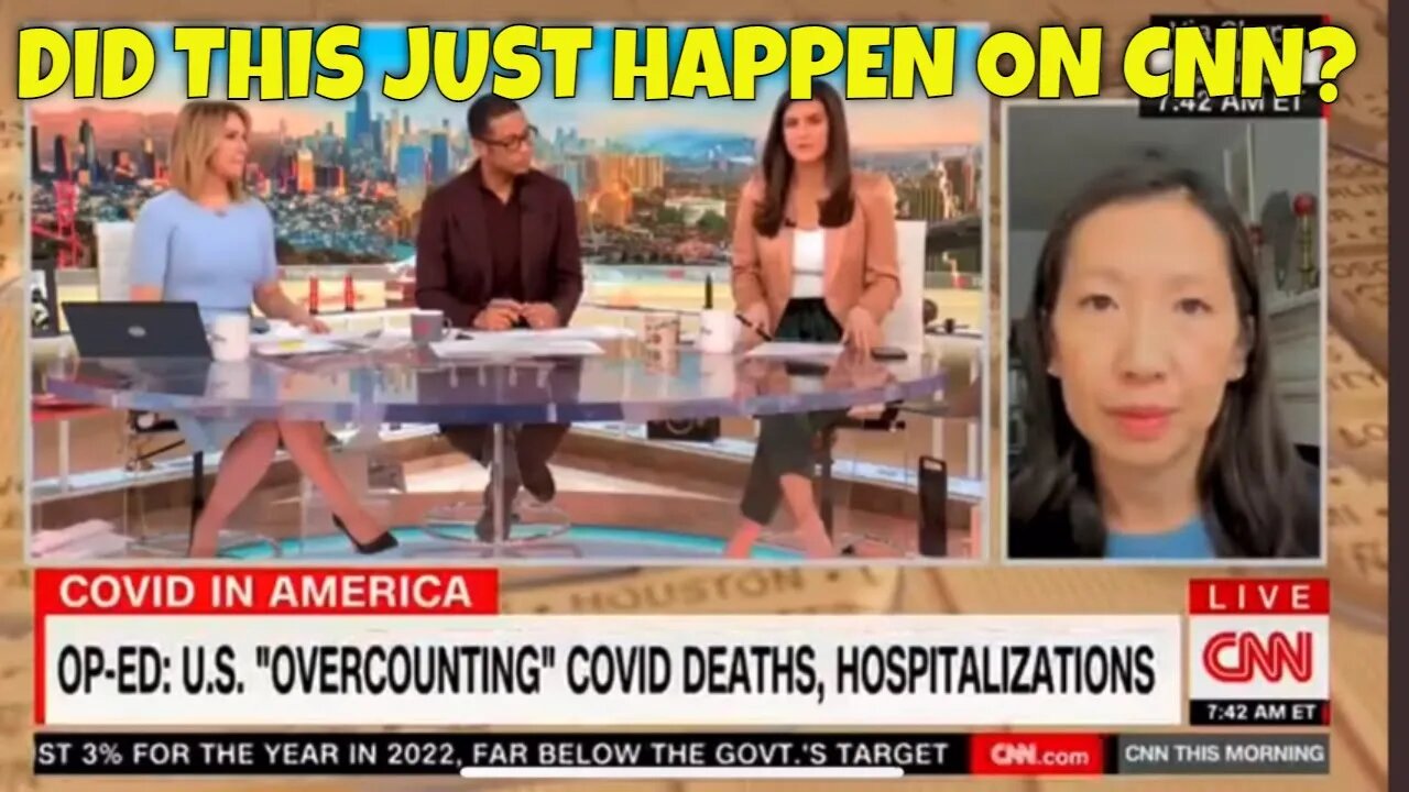 CNN admits the U.S. has been dramatically OVERCOUNTING Covid Deaths 😮