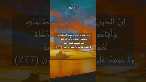 سورة البقرة الآية 277