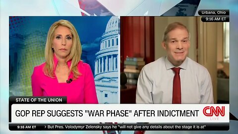 Rep. Jim Jordan Schools CNN's Dana Bash On Media's Reaction To Far-Left Violence, Riots In 2020