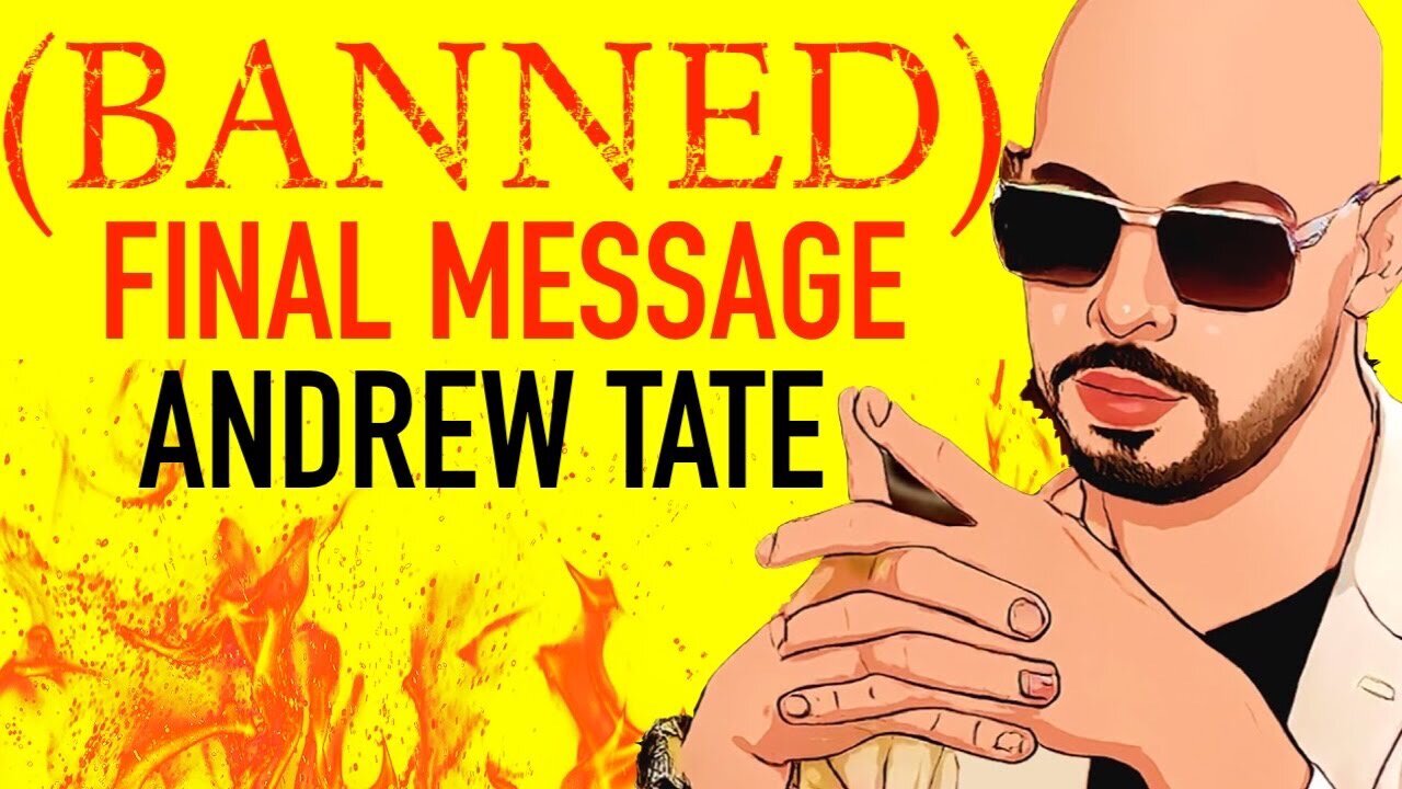 Andrew Tate Final Message To Instagram!!!