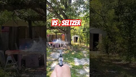 🤠S&W vs HARD SELTZER, 1st POV #shorts #shortsfeed #smithandwesson epic demo