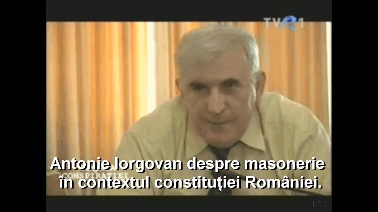 Antonie Iorgovan despre masonerie in contextul constitutiei Romaniei.