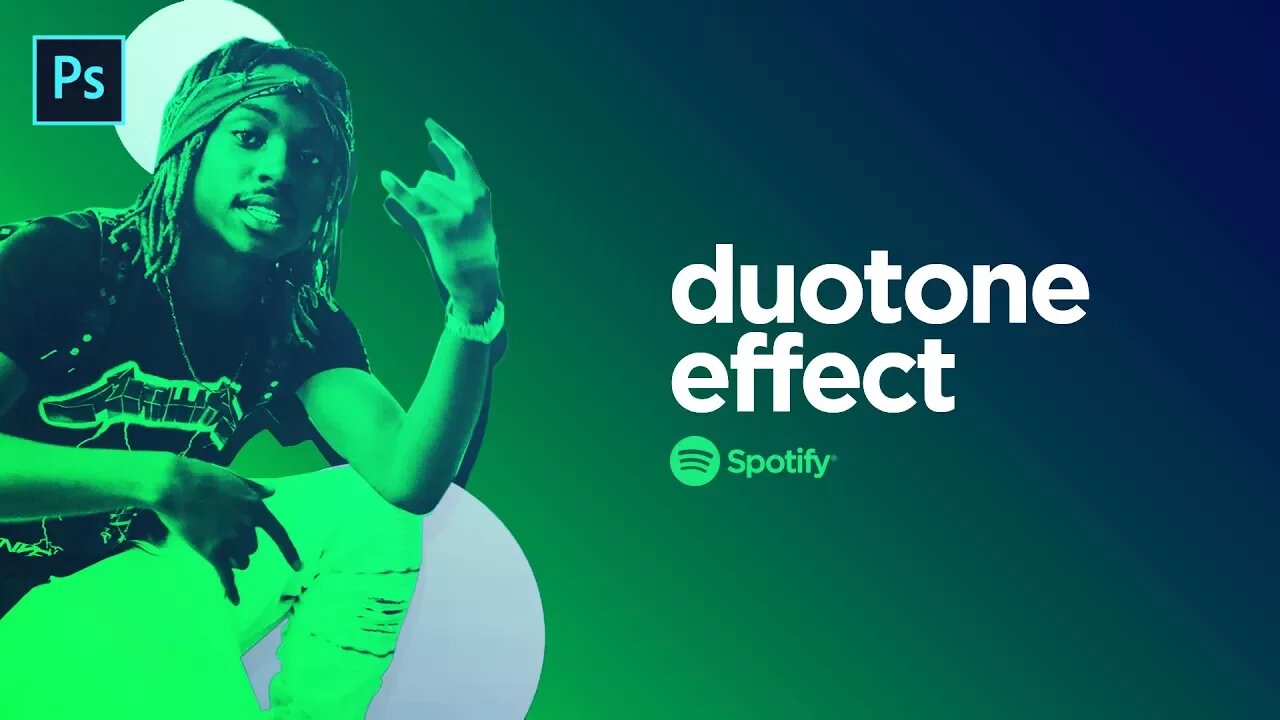 How to Make the Spotify Duotone Effect! - Photoshop Tutorial