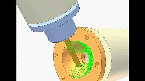 2725 Making sphere on a milling machine 3