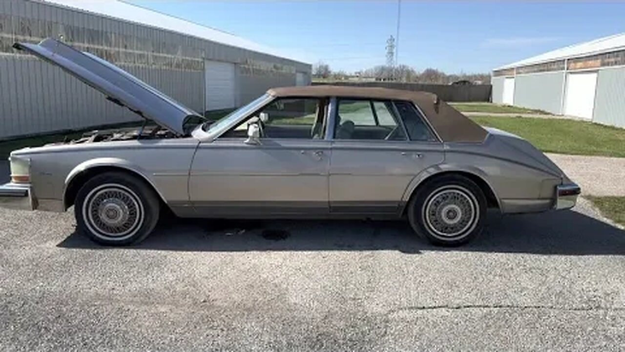 1985 Cadillac Seville 4 Door Sedan