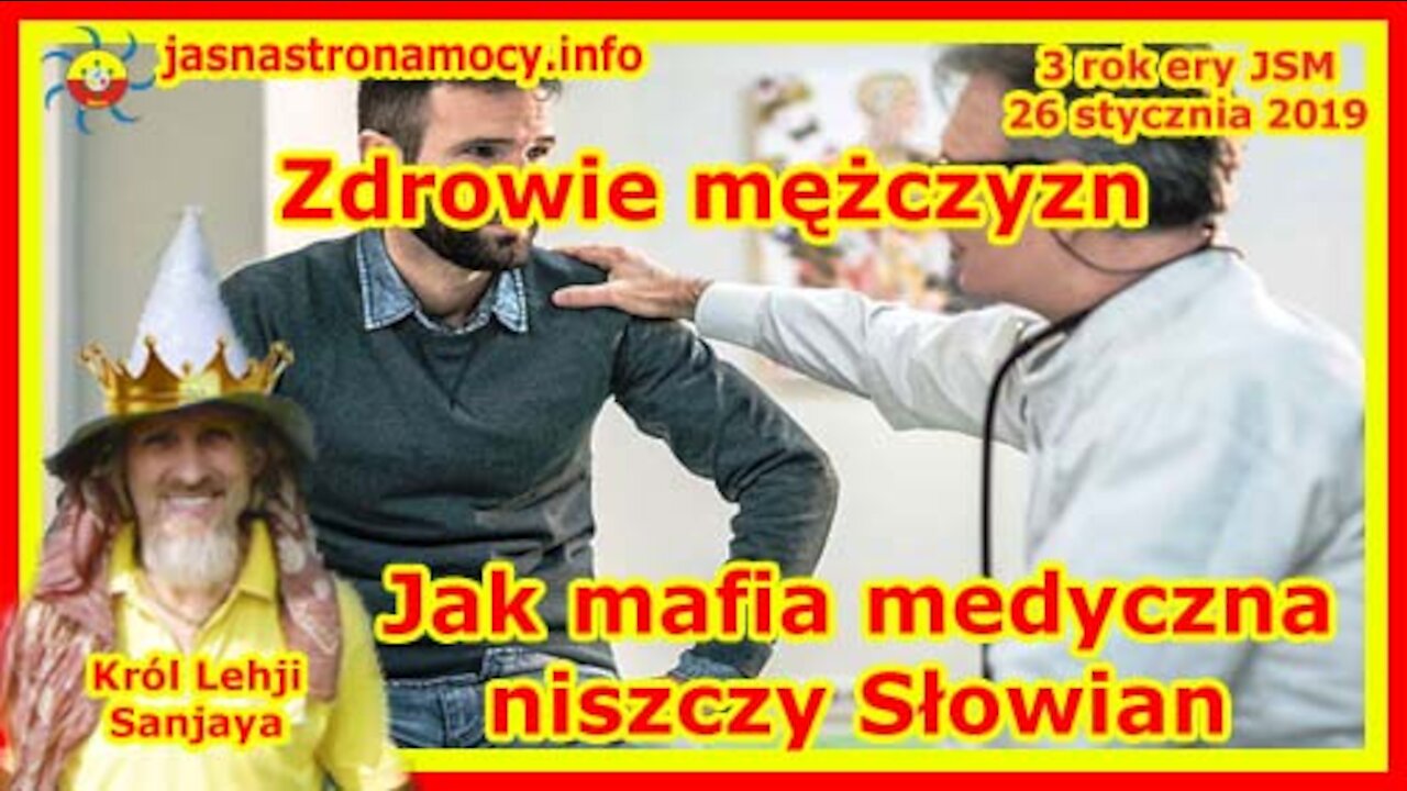 Zdrowie mężczyzn - Jak mafia medyczna niszczy Słowian