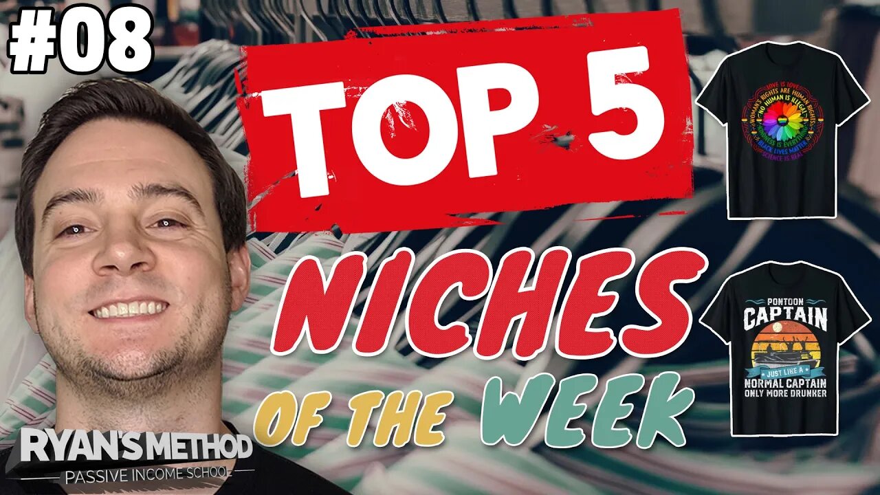 TOP 5 NICHES 🔥 Print on Demand Niche Research #8 — (7/5/2020)