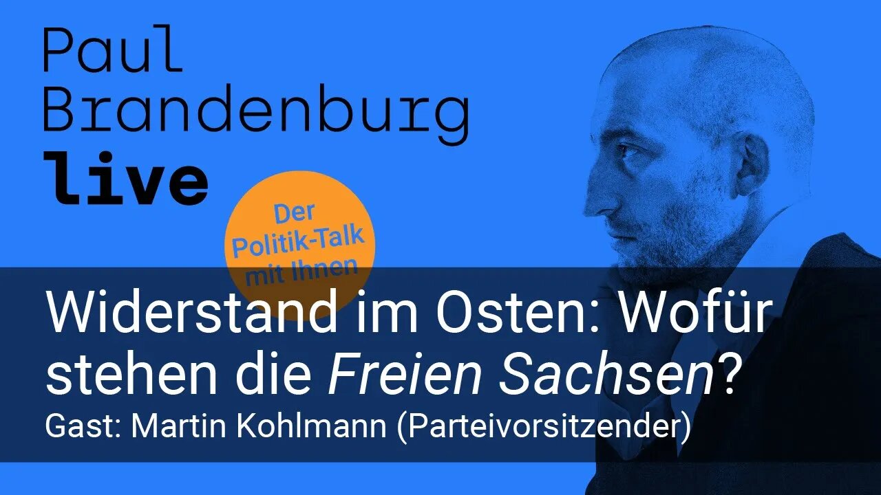 #14 - Widerstand im Osten: Wofür stehen die Freien Sachsen? Gast: Martin Kohlmann