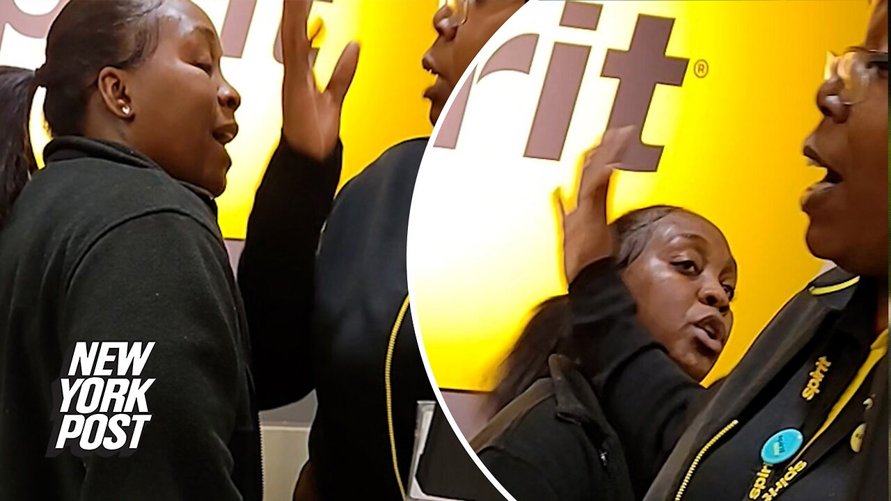 Spirit Airlines agent unleashes profanity-riddled tirade on co-worker