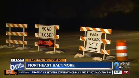 Bridge construction to close part of Harford Road