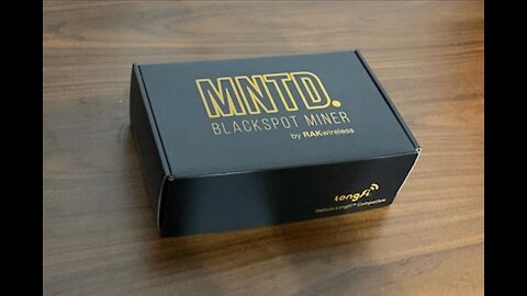 Helium Network Hotspot Miner | Unboxing of the MNTD by RAK Wireless