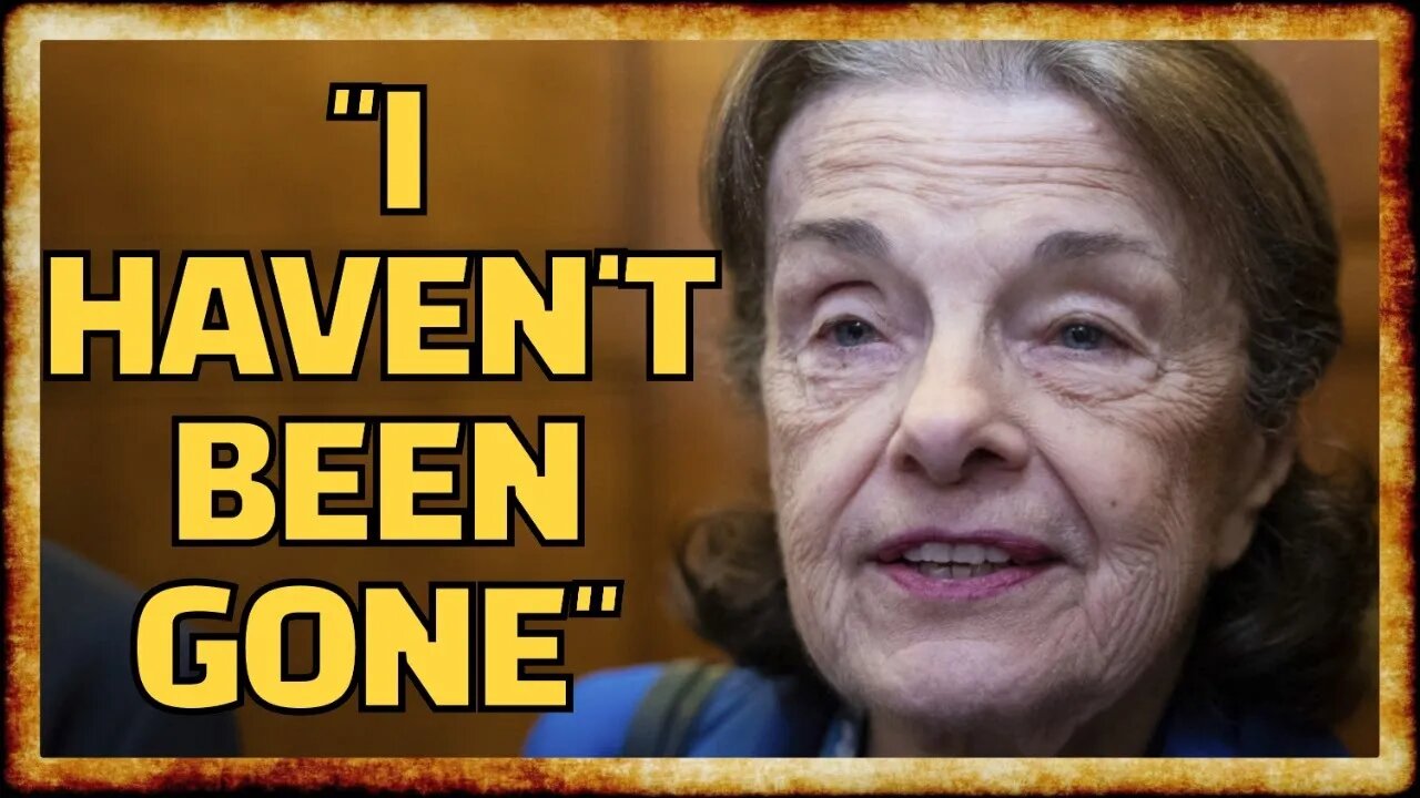 Dianne Feinstein's SHOCKING Explanation for Her Absence on Capitol Hill