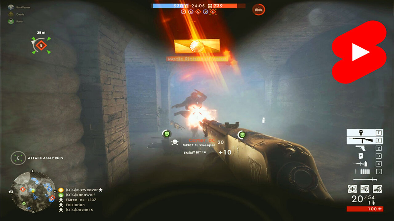 #shorts Battlefield 1 Infantry and Tanking | Fighting In The Argonne Forest