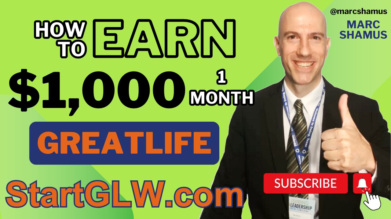 💵 How to Earn $1,000 in GreatLife in 1 Month