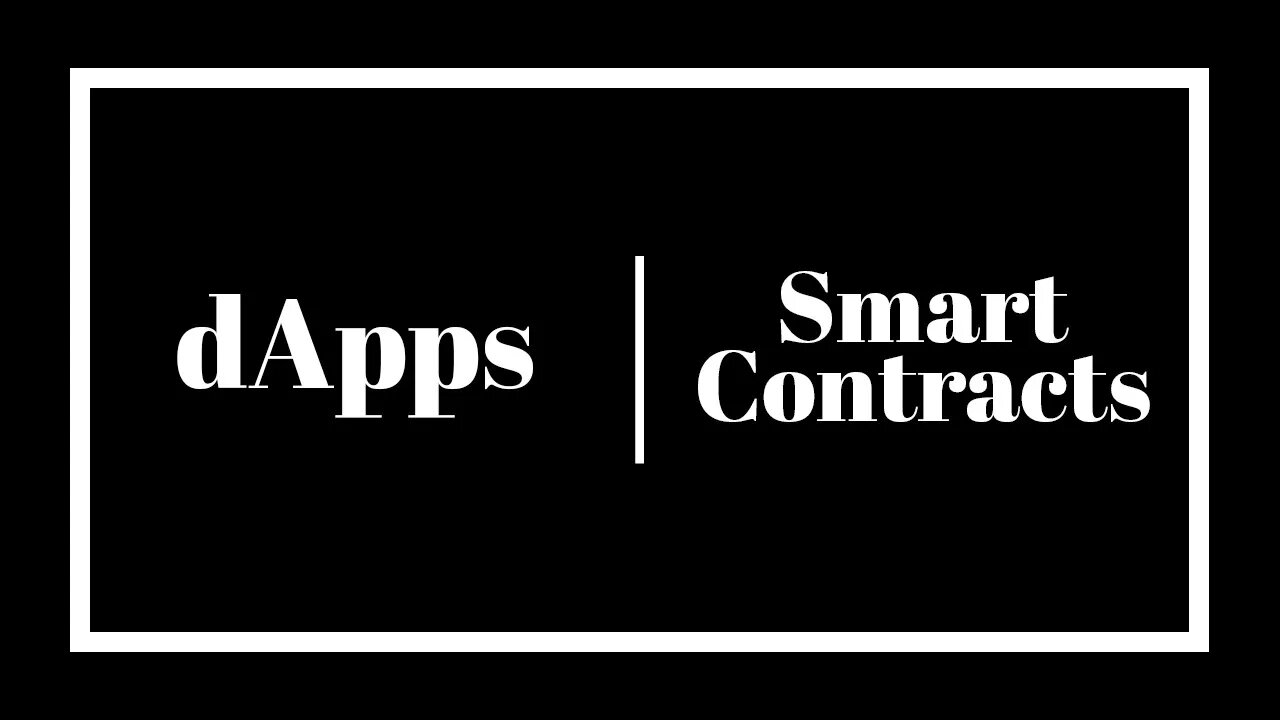 What's a dApp and how does it use Smart Contracts?