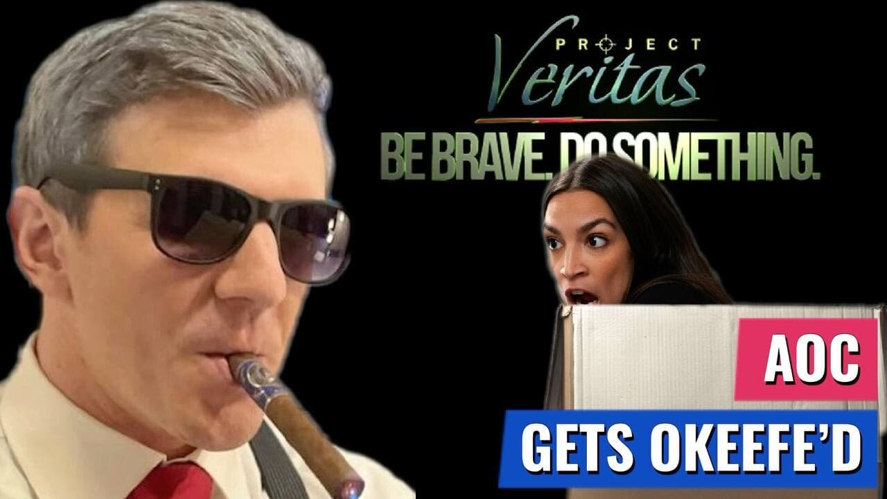 AOC GETS PUNKED BY PROJECT VERITAS - LOOK AT HER FACE!