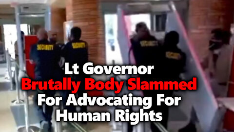 Clark County Nevada Lt Governor Brutally Body Slammed By Police For Standing Up For Human Rights