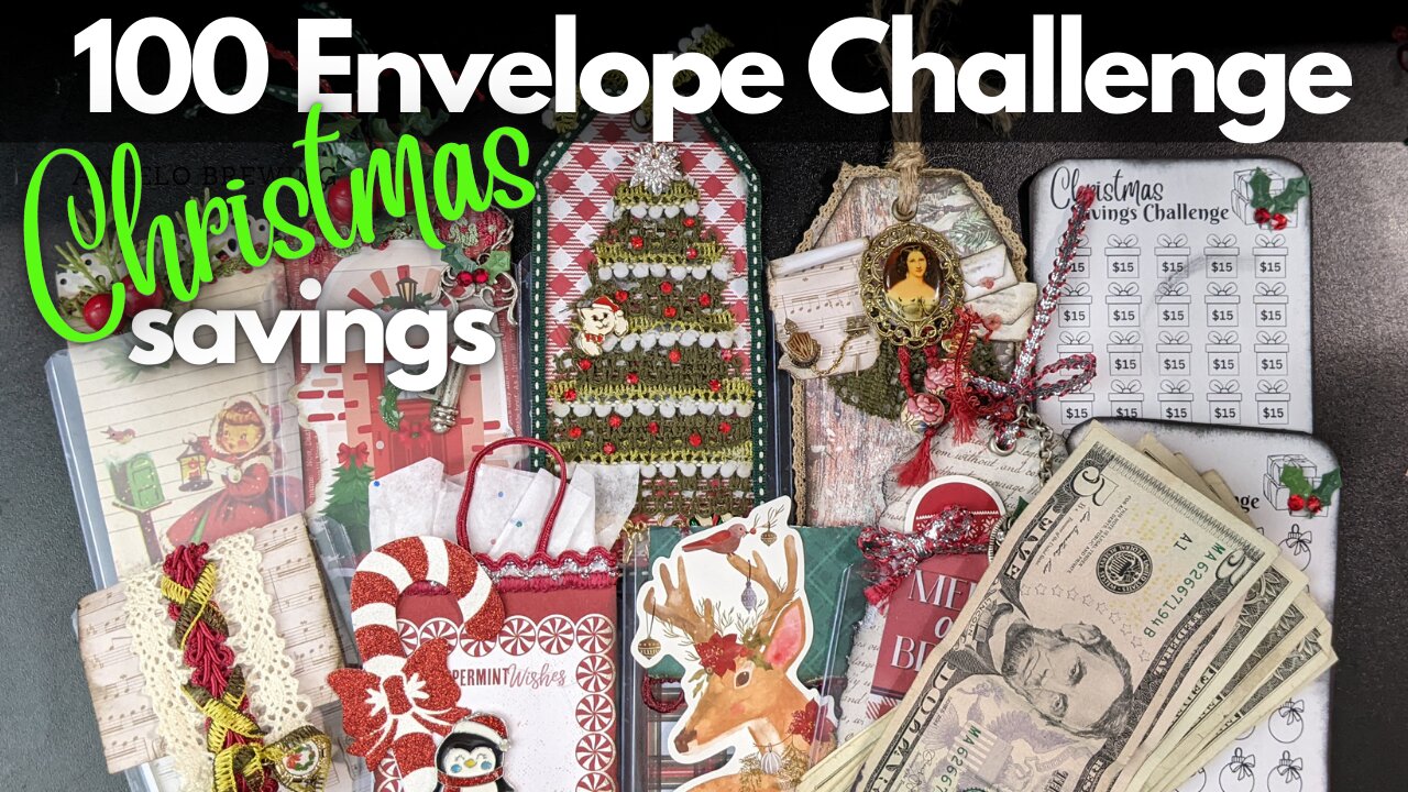 100 ENVELOPE CHALLENGE : GETTING STARTED : CHRISTMAS SAVINGS CHALLENGE