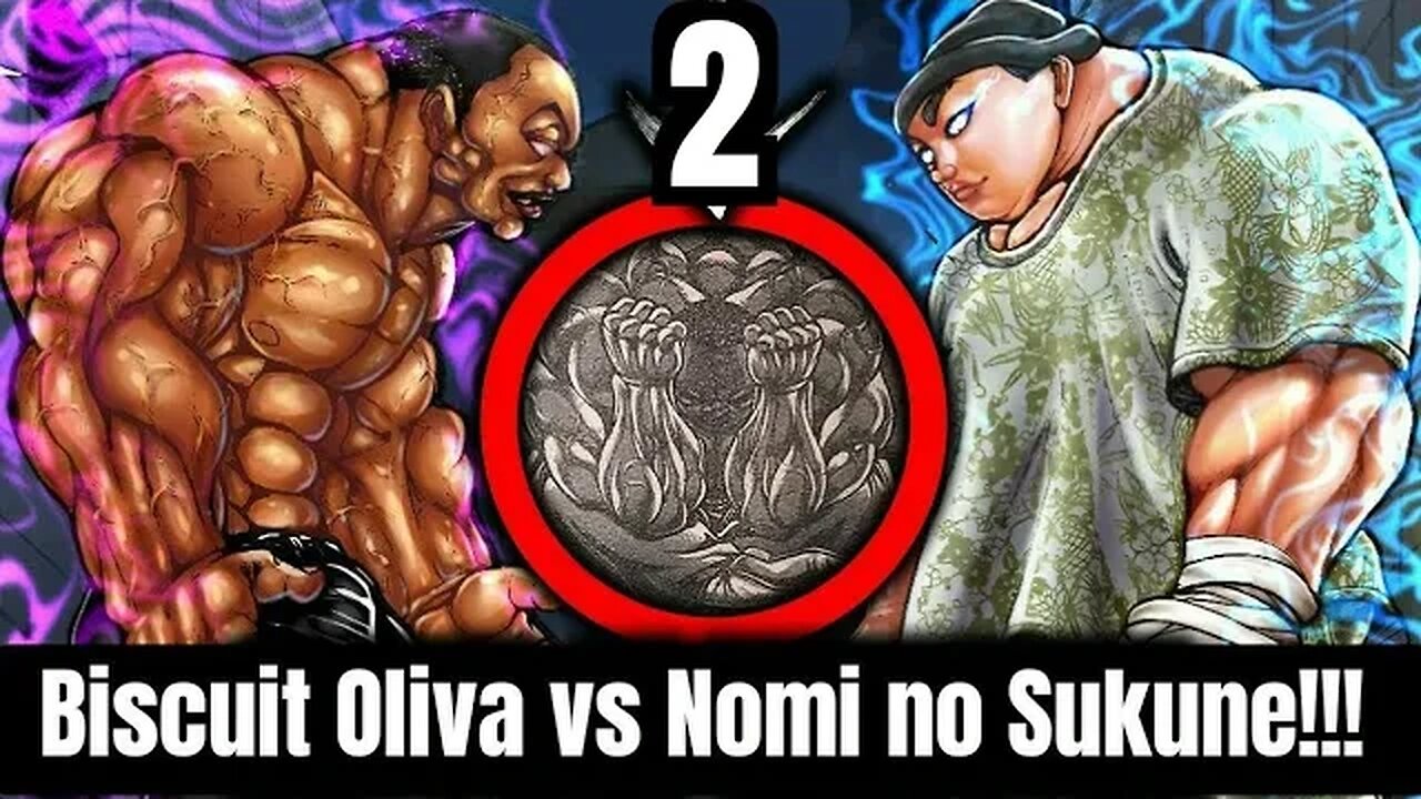BOTH Biscuit Oliva vs Nomi no Sukune FIGHTS DUBBED!!- Baki Dou HD! #2018 π±β€οΈπ€―π―π₯πΏπ₯³ππ€π