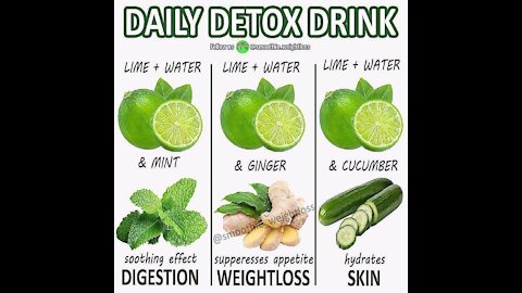 Magic Healthy Drinks To Detox Flat Belly Tommy and helps to get slimmer and sexier