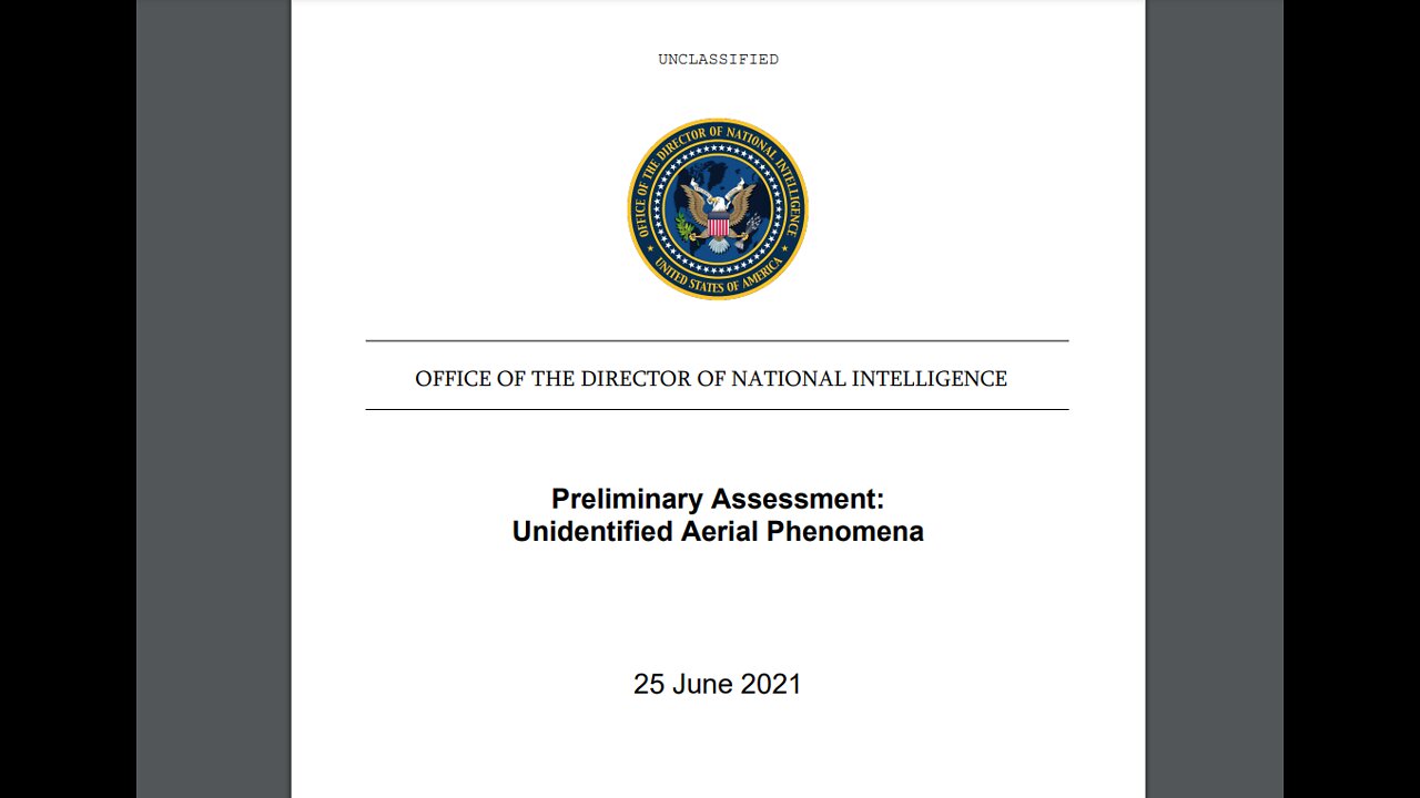 UFO Disclosure 2021- UAPTF Report Vigil