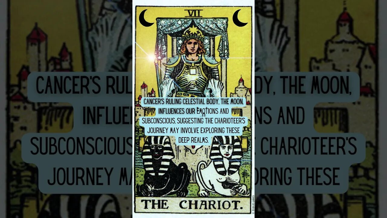 Full Speed Ahead: Decoding The Chariot Tarot Card! Pt 2 #shorts #inspiration #tarot