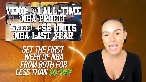 🏀 NBA Picks and Predictions | Skee + Veno + NBA = Both for Less The Price of 1 WagerTalk Promotion