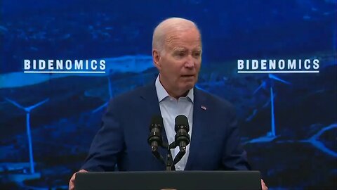 Biden Makes Absolutely No Sense As He Tries To Read From Teleprompter: "Too Many People Are Working"