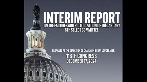 Interim Report on Jan 6 Select Committee Failures and Politicalization 