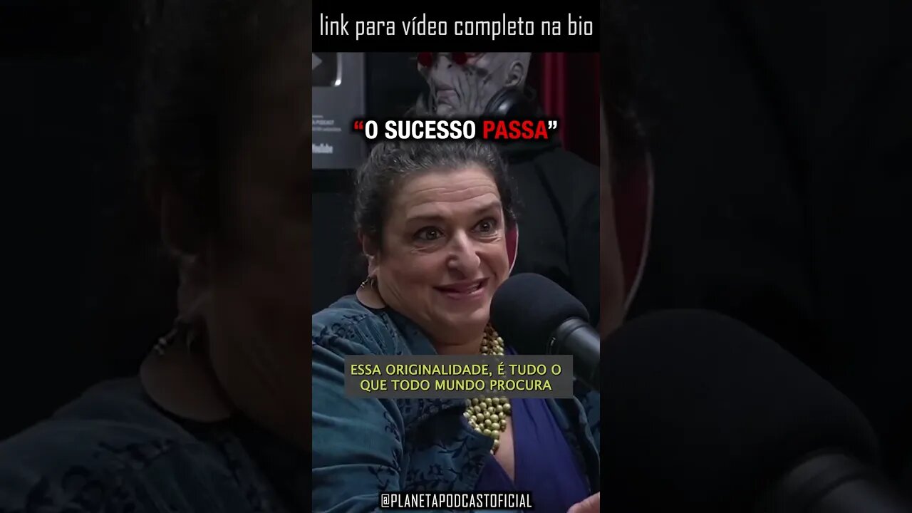 “A VERDADE PROFUNDA ACABA ATRAINDO PESSOAS” com Grace Gianoukas | Planeta Podcast #shorts