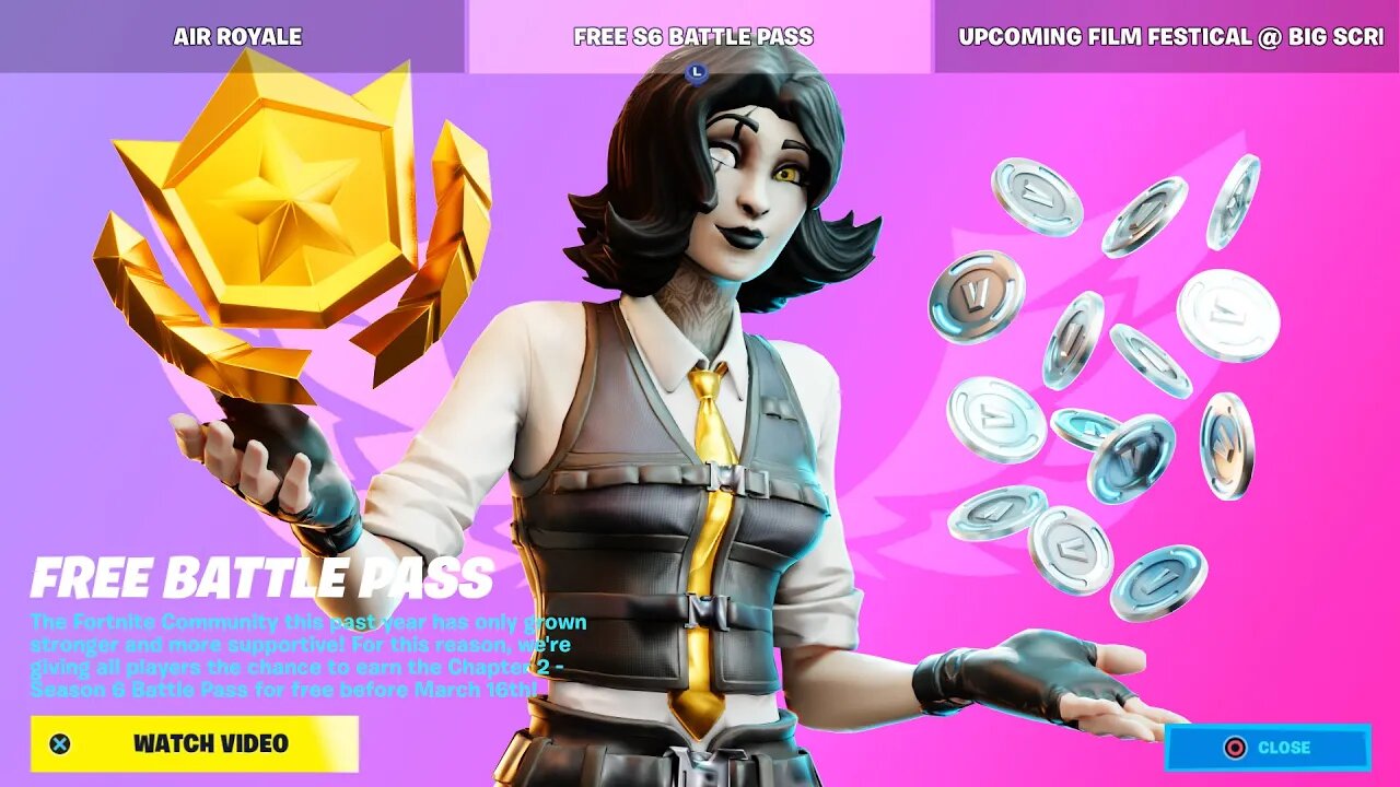 FREE BATTLE PASS for EVERYONE! (SEASON 6)