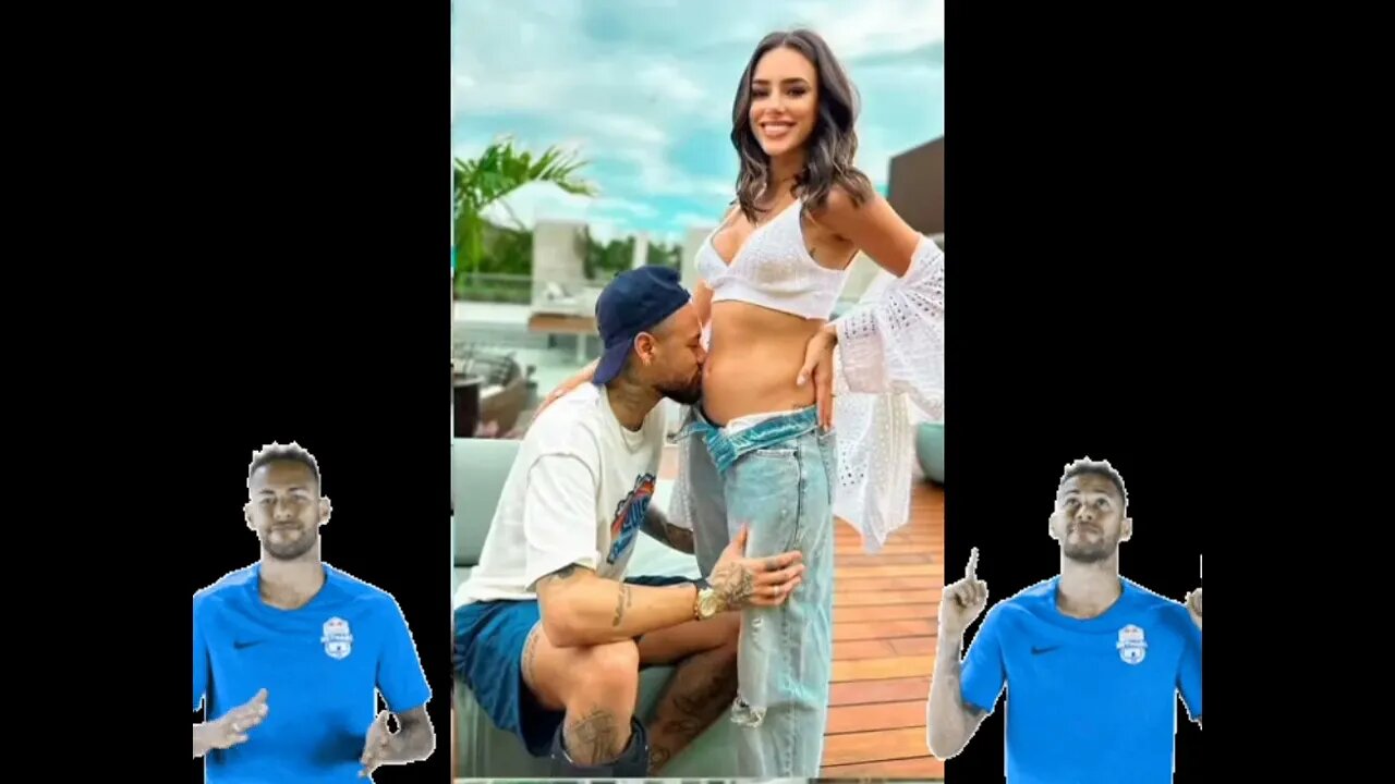 Bébé et copine enceinte Neymar Jr a commencé sa carrière professionnell en 2009 avec Santos FC Amour