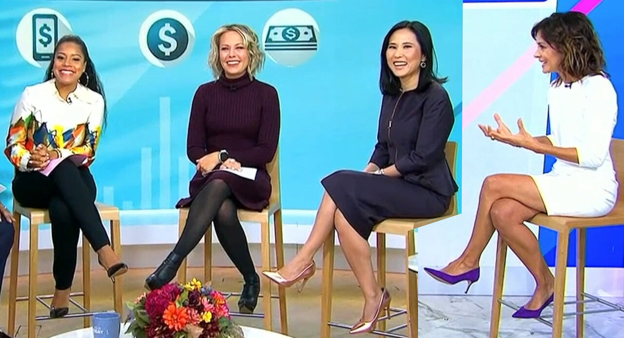 👑 Dylan Dreyer and Stephanie Szostak (with Sheinelle and Vicky) Nov 2 2023