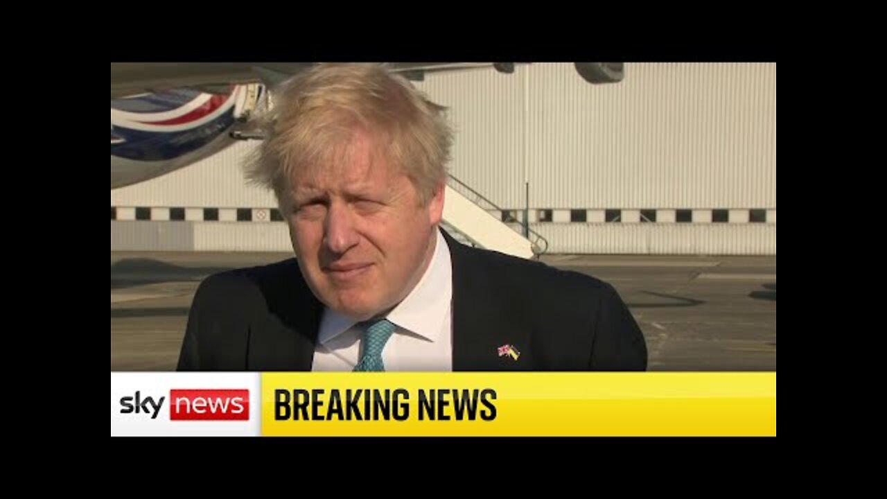 Ukraine War: "We've got to step up" says Boris Johnson